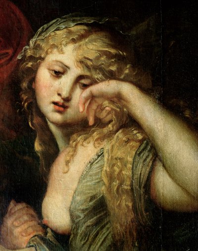 Mary Magdalene (detail) by Peter Paul Rubens